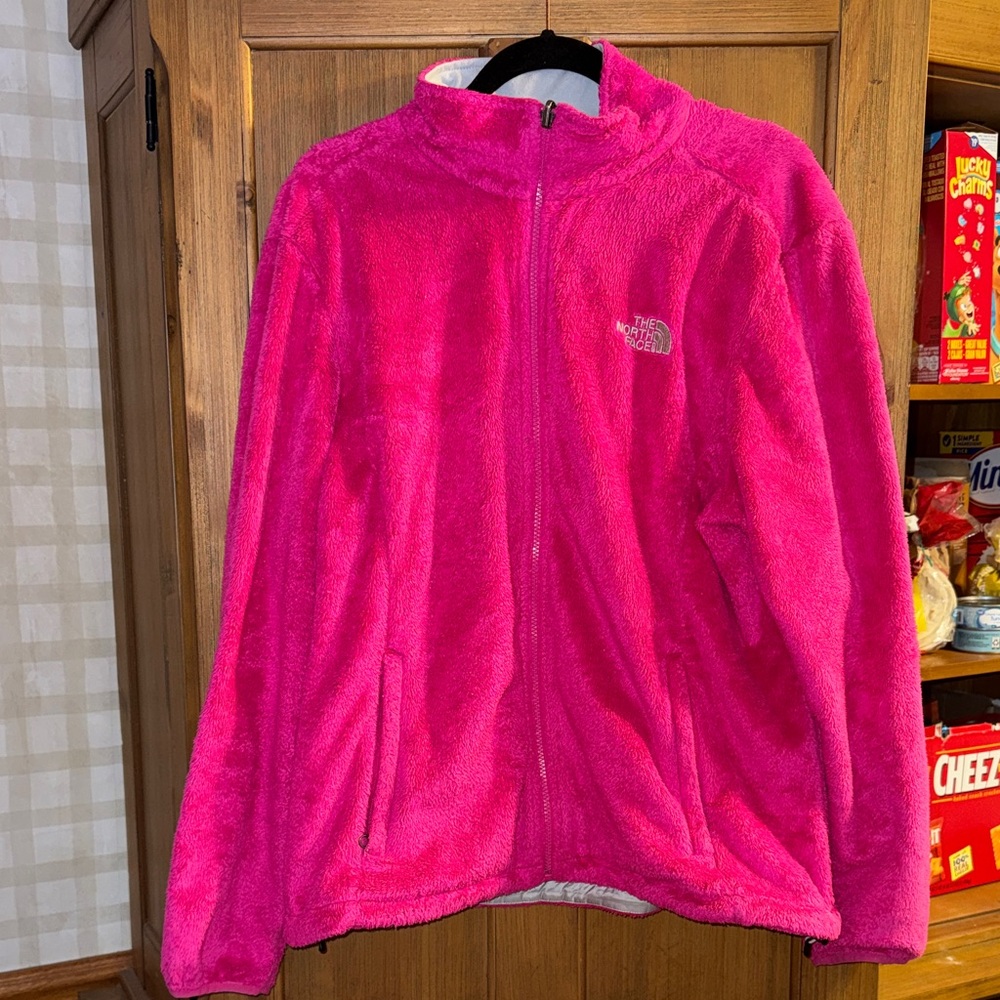 The North Face Hot Pink Fleece Jacket
